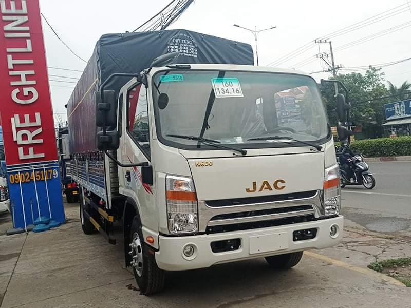 giới thiệu jac 6T6 - Jac N650S.Plus thùng mui bạt